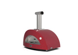 Alfa Forno Moderno 3 Pizze HOUT - ROOD