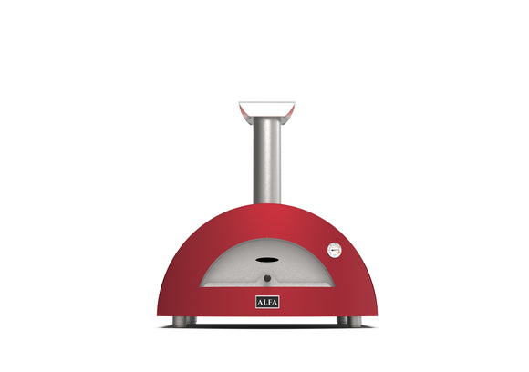 Alfa Forno Moderno 2 Pizze HOUT - Rood of Grijs