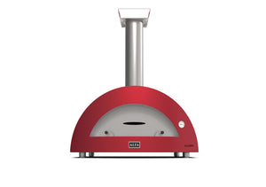 Alfa Forno Moderno 5 Pizze HOUT - ROOD