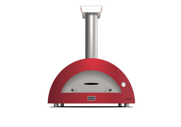 Alfa Forno Moderno 5 Pizze HOUT - ROOD