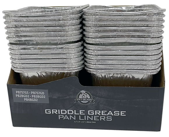 Pit Boss Grease pan liner voor Ultimate 2/3/4 burner Plancha - 6pack