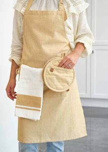 Cosy & Trendy STOFF keukenschort Amber Gold