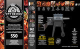 Pit Boss PB550 Navigator Pellet BBQ