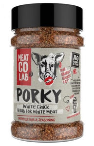 Angus & Oink BBQ rub: Porky White Chick