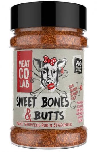 Angus & Oink BBQ rub: Sweet Bones & Butts