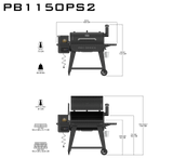 Pit Boss Pro Series 1150 Pellet BBQ