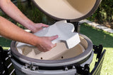 Pit Boss Kamado PBK24 - Nardo Gray (incl. beschermhoes, aspook en heat deflector!)