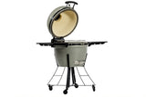 Pit Boss Kamado PBK24 - Nardo Gray (incl. beschermhoes, aspook en heat deflector!)